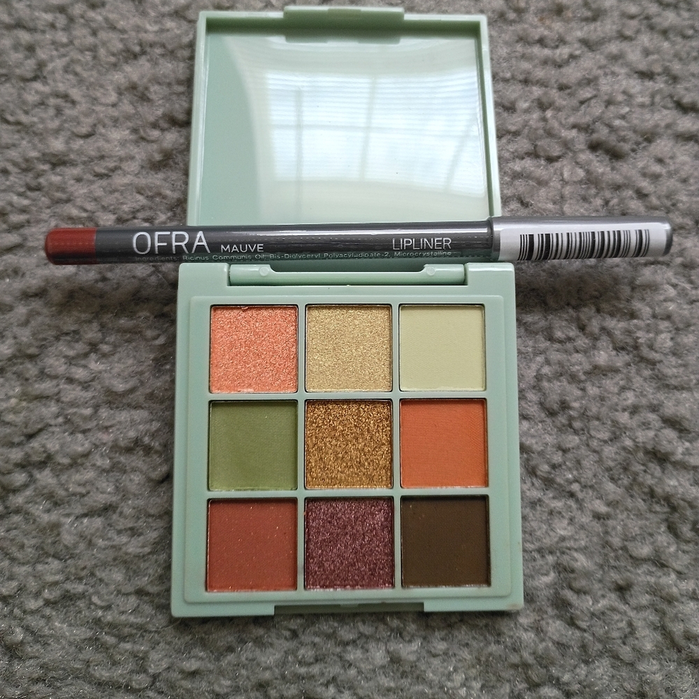 BNIB Eyeshadow Palette And Ofra Lipliner